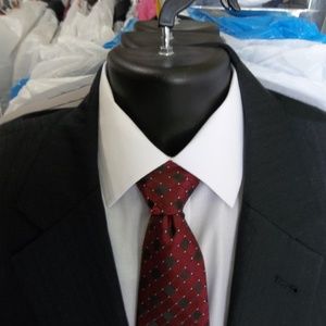 9)Jos A Bank Signature Collection 2Btn Blue Suit